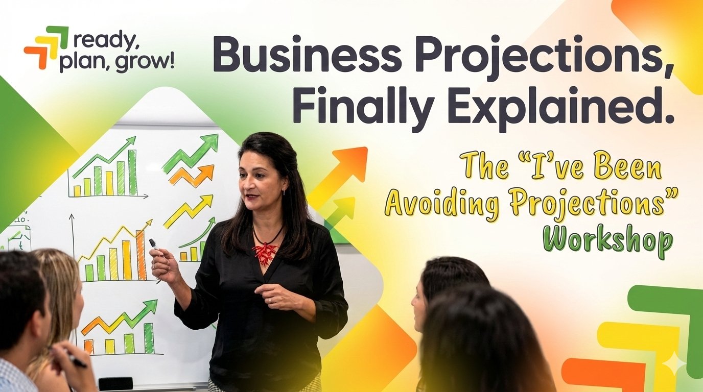Strategic business planning and 2026 revenue projections for small business growth workshop