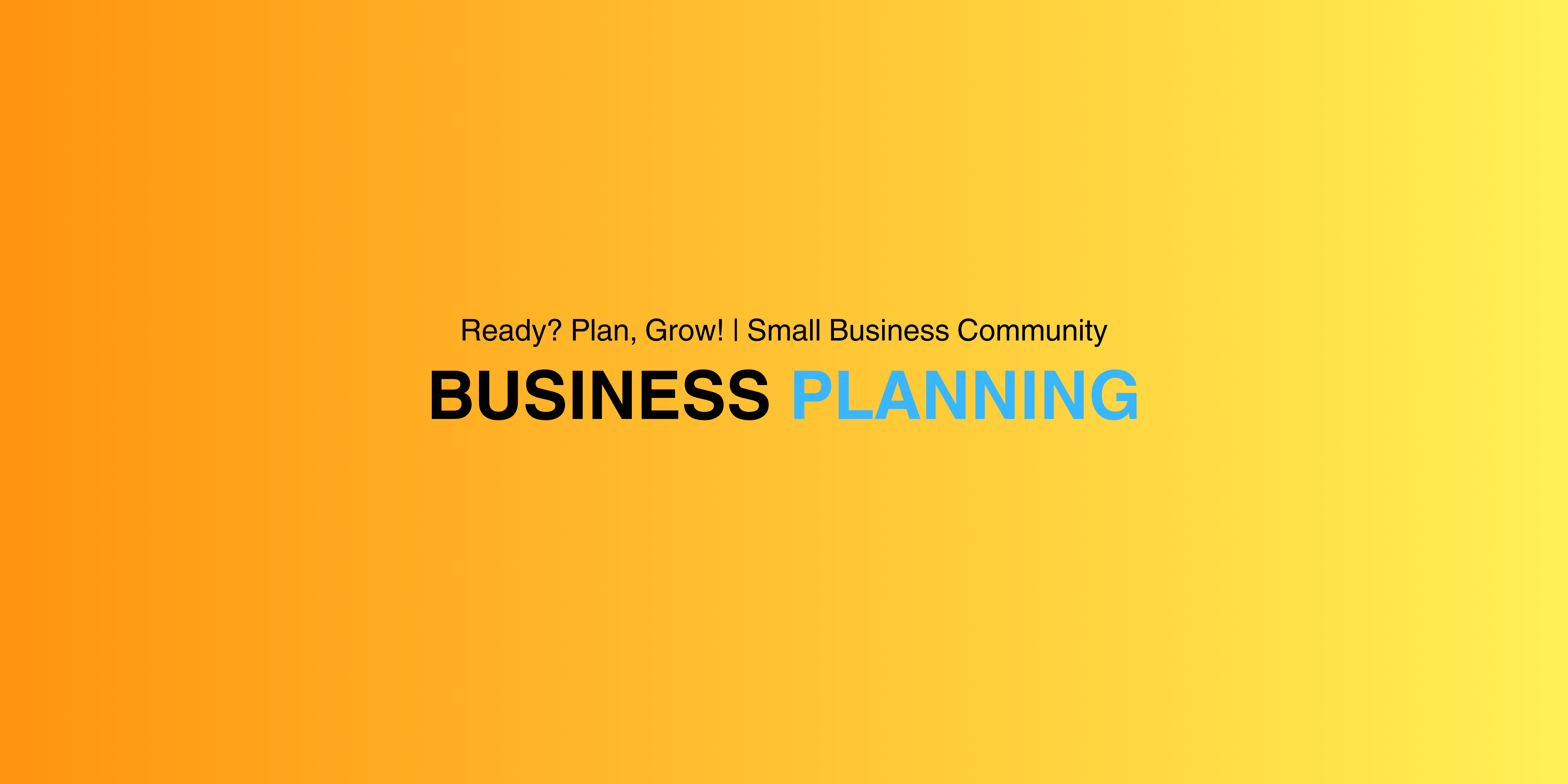 Learn to build your business plan the easy way